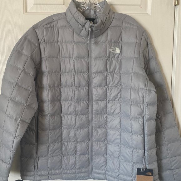 The North Face Other - The North Face Eco Packable Slim Fit Thermoball Full Zip Jacket Meld Gray